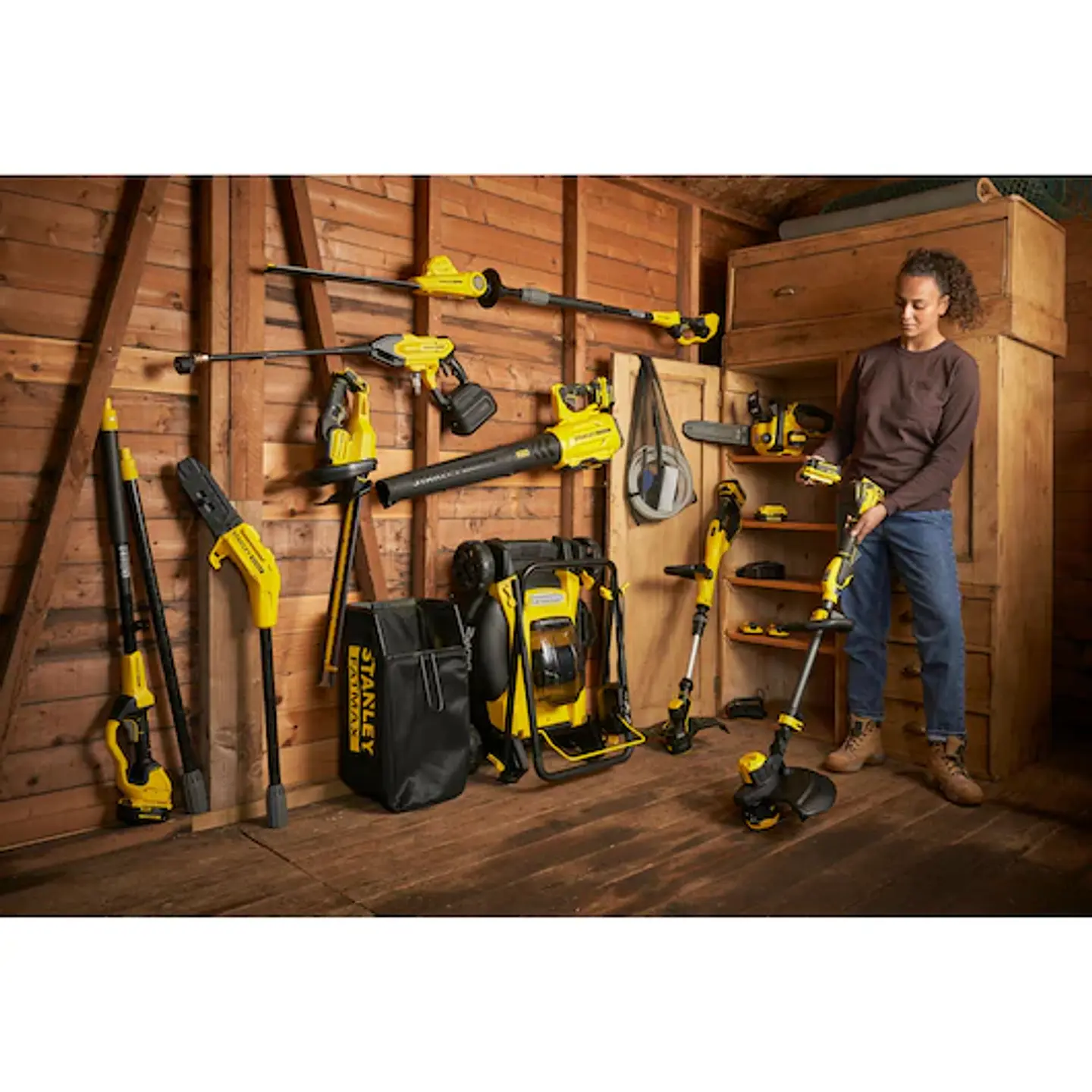 Lavadora de alta pressão V20 Li-Ion 18V com uma bateria 4h STANLEY  5