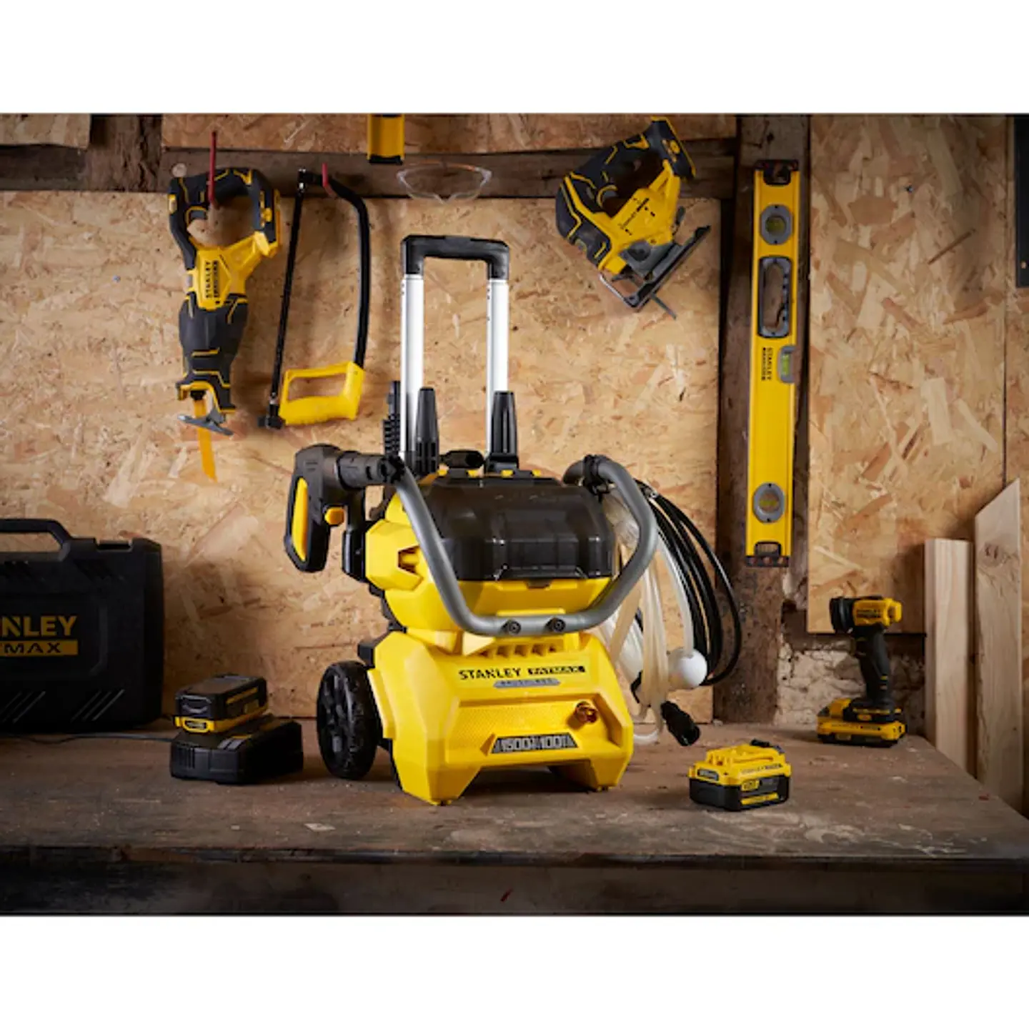 Lavadora de alta pressão V20 Li-Ion 18V sem carregador/bateria STANLEY  11