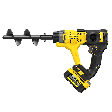 Perfurador de terra V20 Li-Ion 18V com uma bateria 4Ah STANLEY 