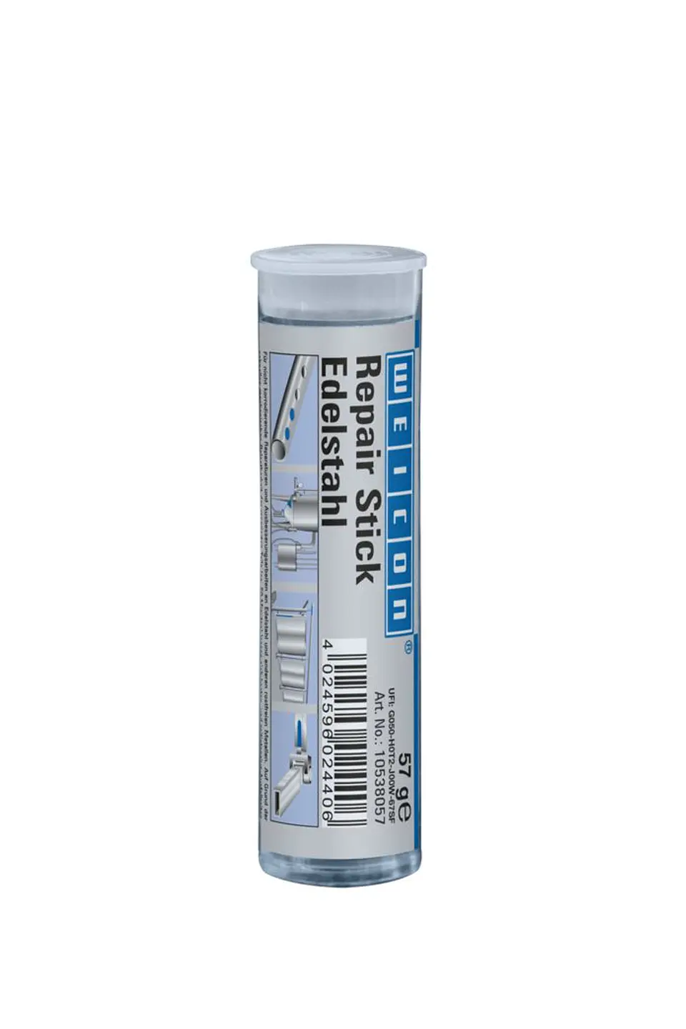 Massa Reparadora para Aço Inoxidavél 57 Gr. WEICON 1