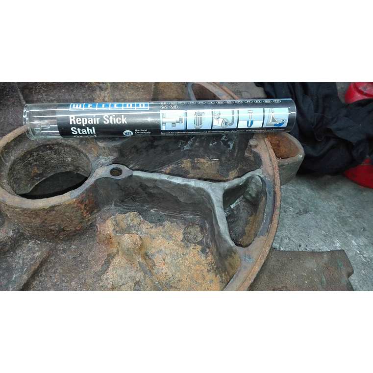 Massa Reparadora para Aço 57 Gr. WEICON 6