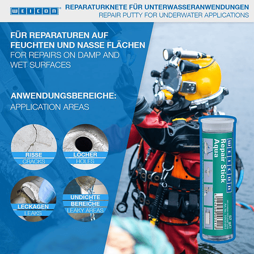 Massa Reparadora para Água 57 Gr. WEICON 3