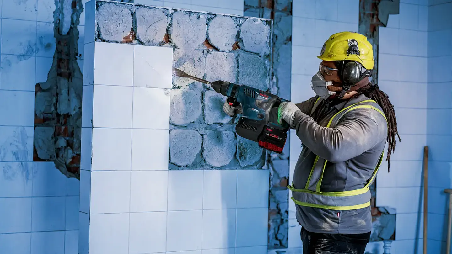 Cinzel para ladrilhos PRO SDS plus-5C 1 unid. BOSCH  9