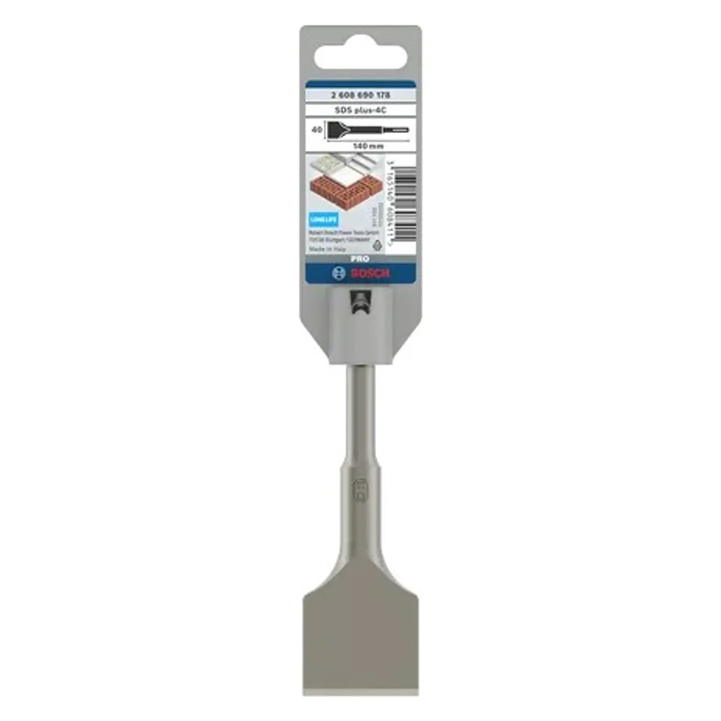 Cinzel de pá PRO SDS plus-4C 1 unid. BOSCH 3
