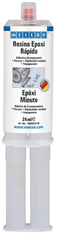 Resina/Cola Epoxy Rápido Amarelo 24ml WEICON - thumbnail 2