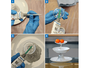 Resina/Cola Epoxy Rápido Amarelo 24ml WEICON