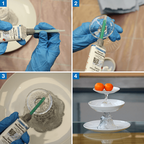 Resina/Cola Epoxy Rápido Amarelo 24ml WEICON