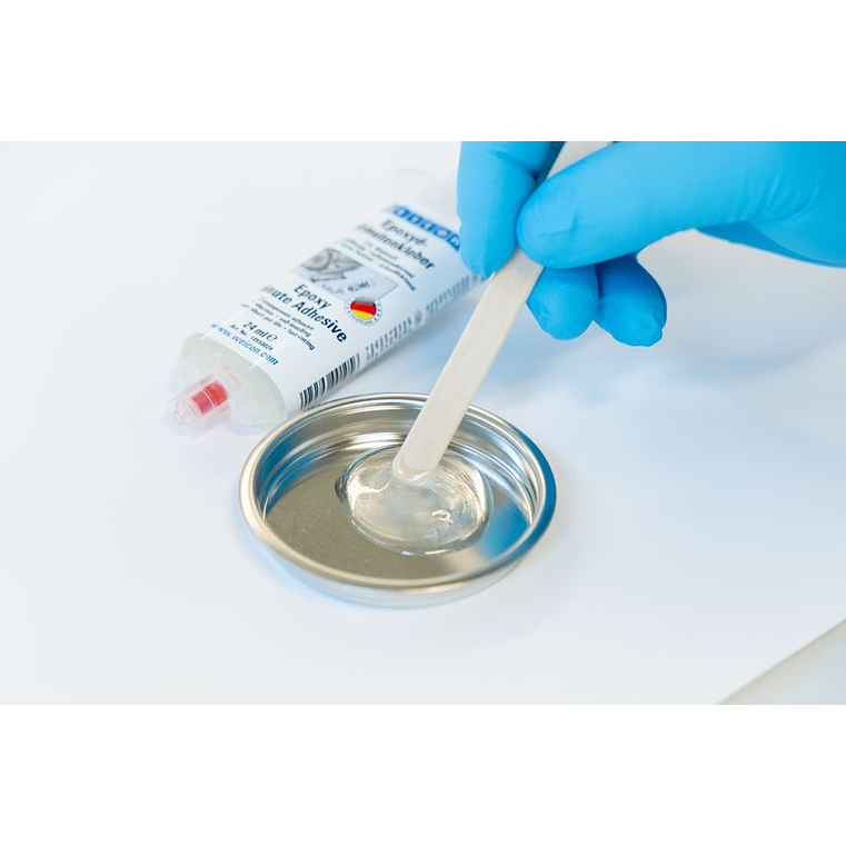 Resina/Cola Epoxy Rápido Amarelo 24ml WEICON 4