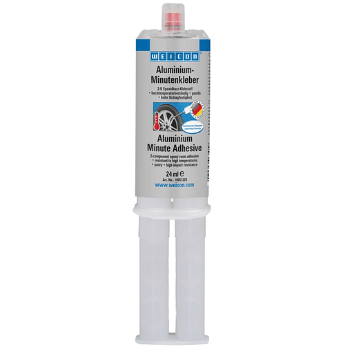 Resina/Cola Epoxy Aluminio 24ml WEICON 1