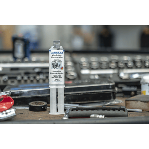 Resina/Cola Epoxy Aluminio 24ml WEICON 2