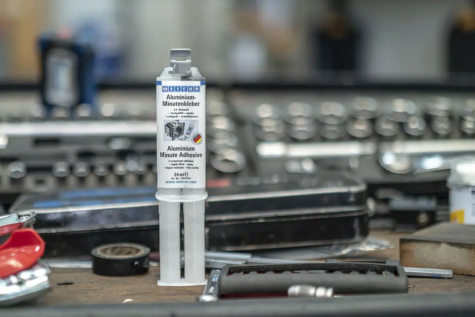 Resina/Cola Epoxy Aluminio 24ml WEICON 2