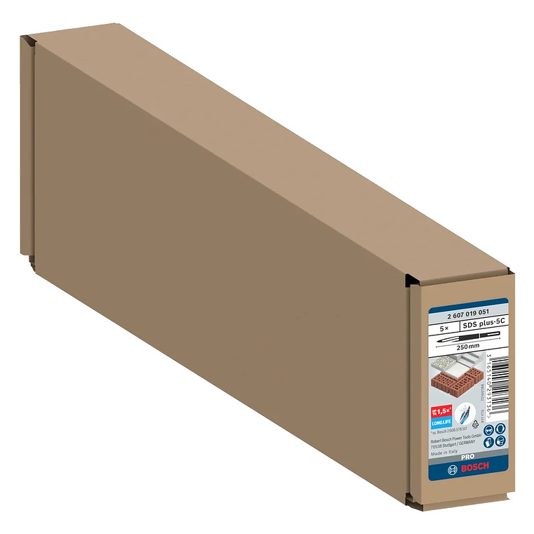 Conjunto de ponteiros PRO SDS plus-5C 5 unid. BOSCH  4