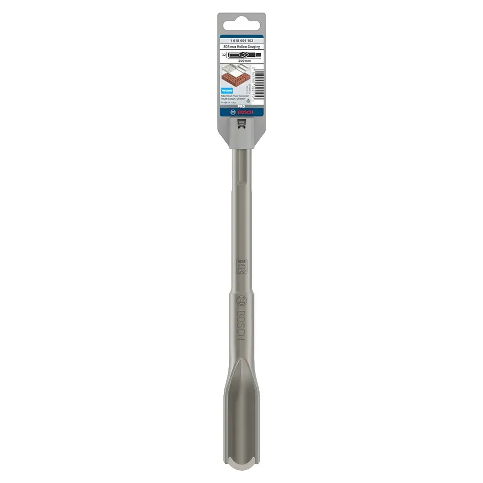 Cinzel PRO SDS max Hollow Gouging 32 mm 1 unid. BOSCH  3