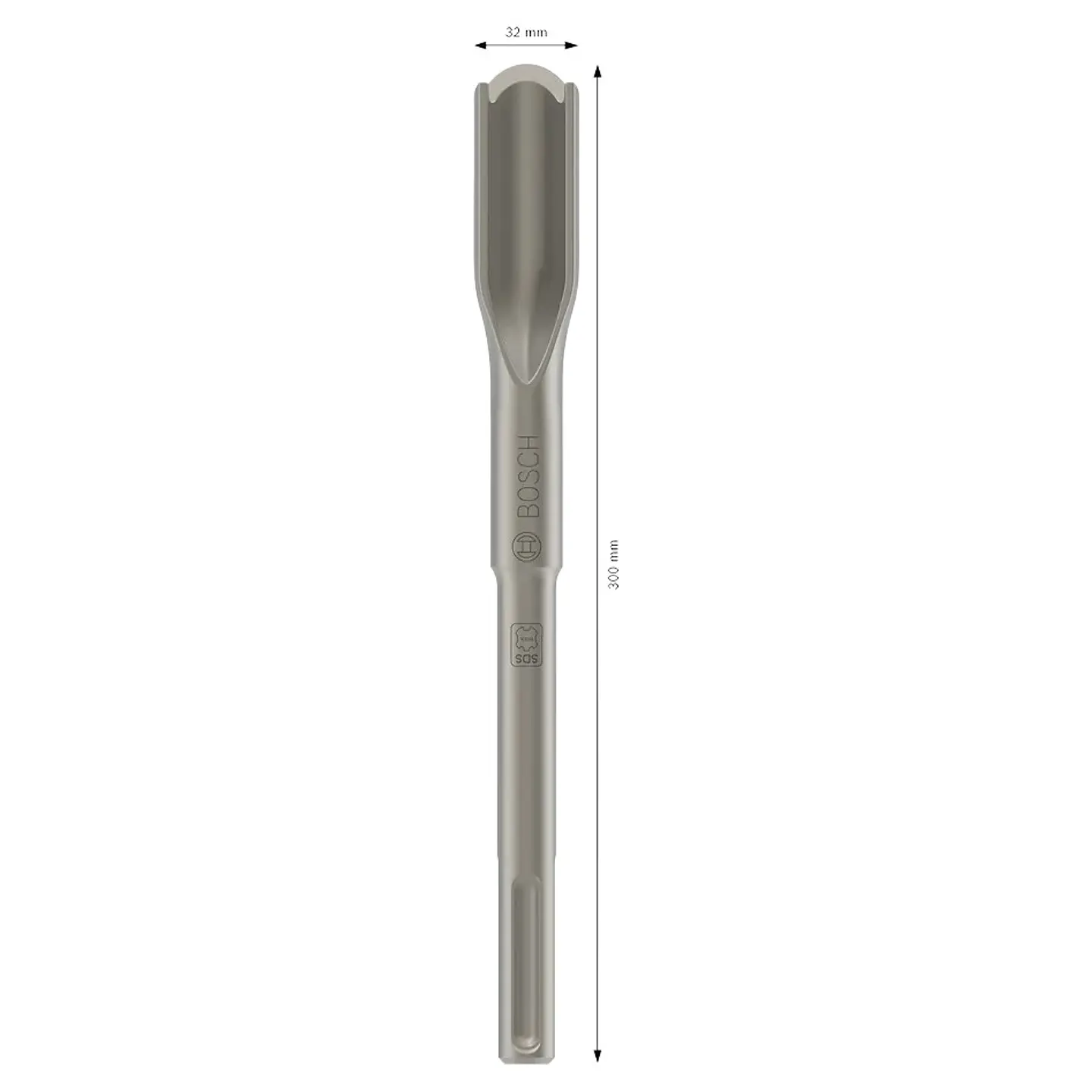 Cinzel PRO SDS max Hollow Gouging 32 mm 1 unid. BOSCH  4