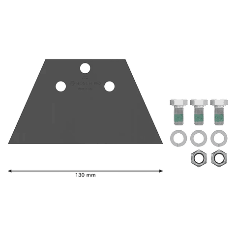 Conjunto de substituição de PRO SDS plus Floor Scraper 130mm 1 unid. BOSCH 