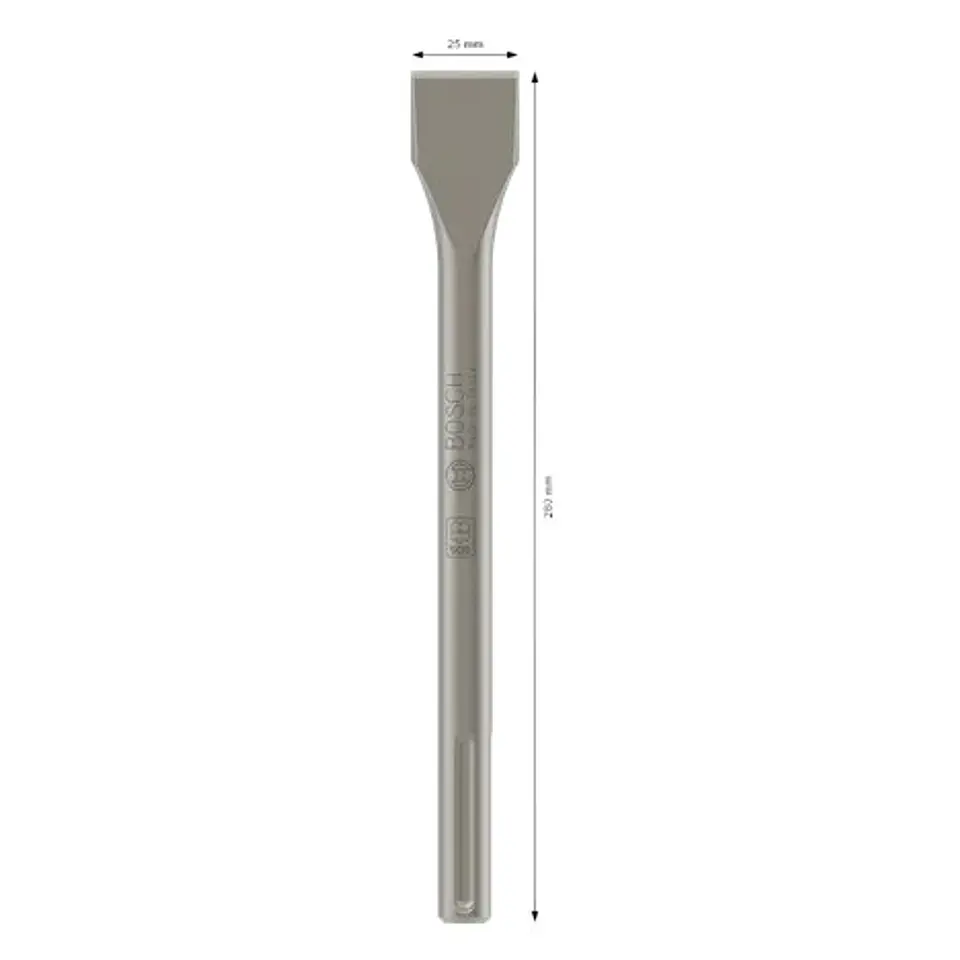Cinzel plano PRO SDS max-4C 25mm 1 unid. BOSCH  9