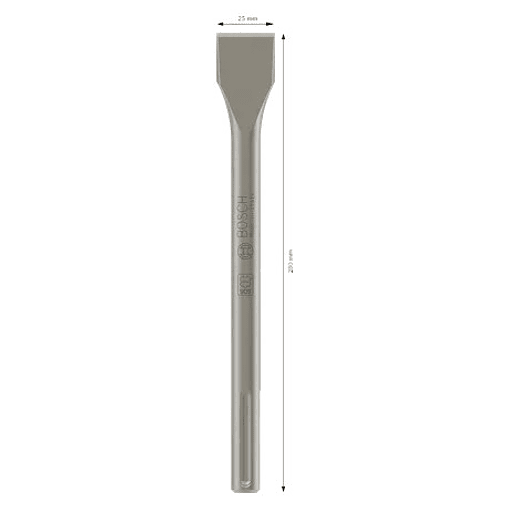 Cinzel plano PRO SDS max-4C 25mm BOSCH 2