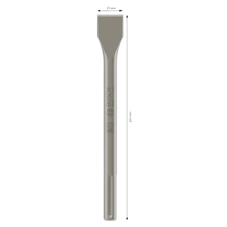 Cinzel plano PRO SDS max-4C 25mm BOSCH 2