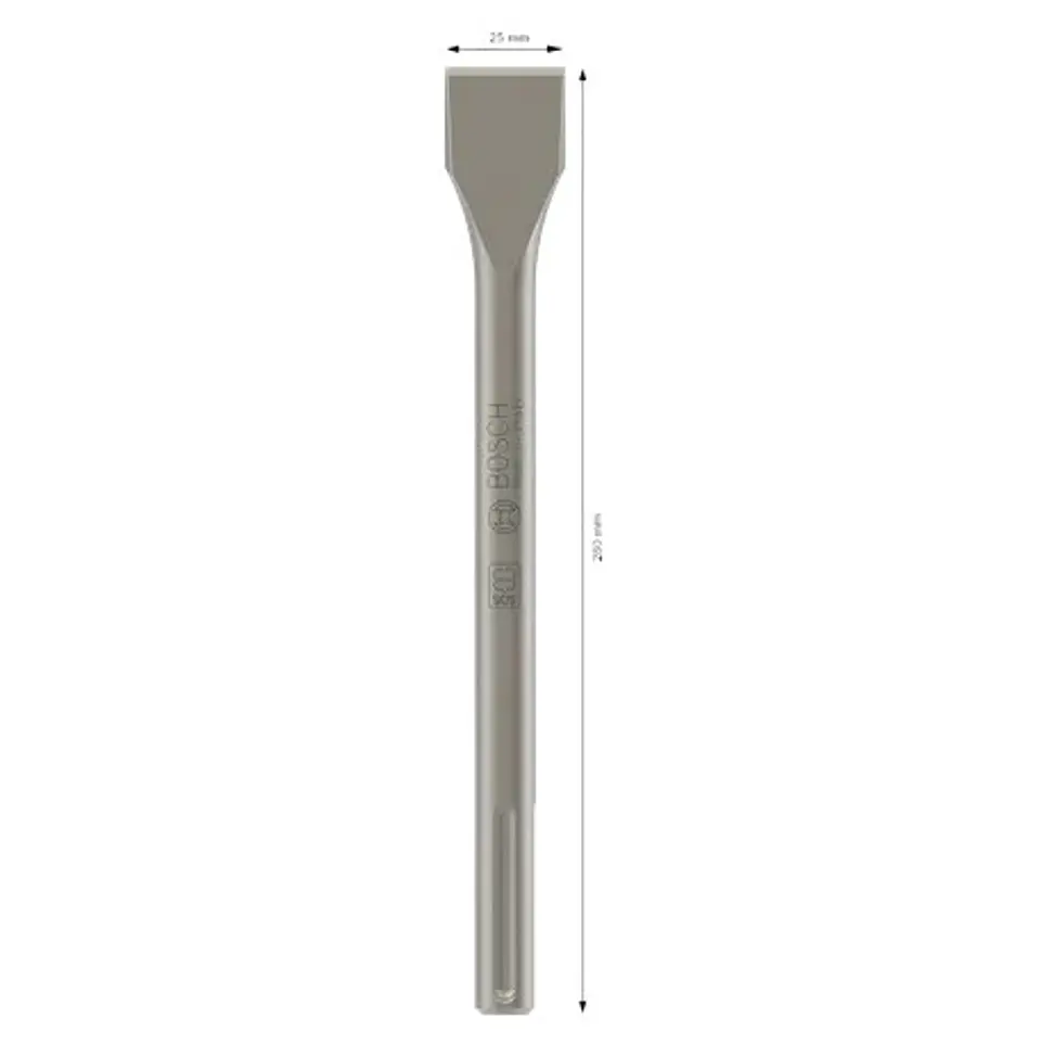 Cinzel plano PRO SDS max-4C 25mm 10 unid. BOSCH 2