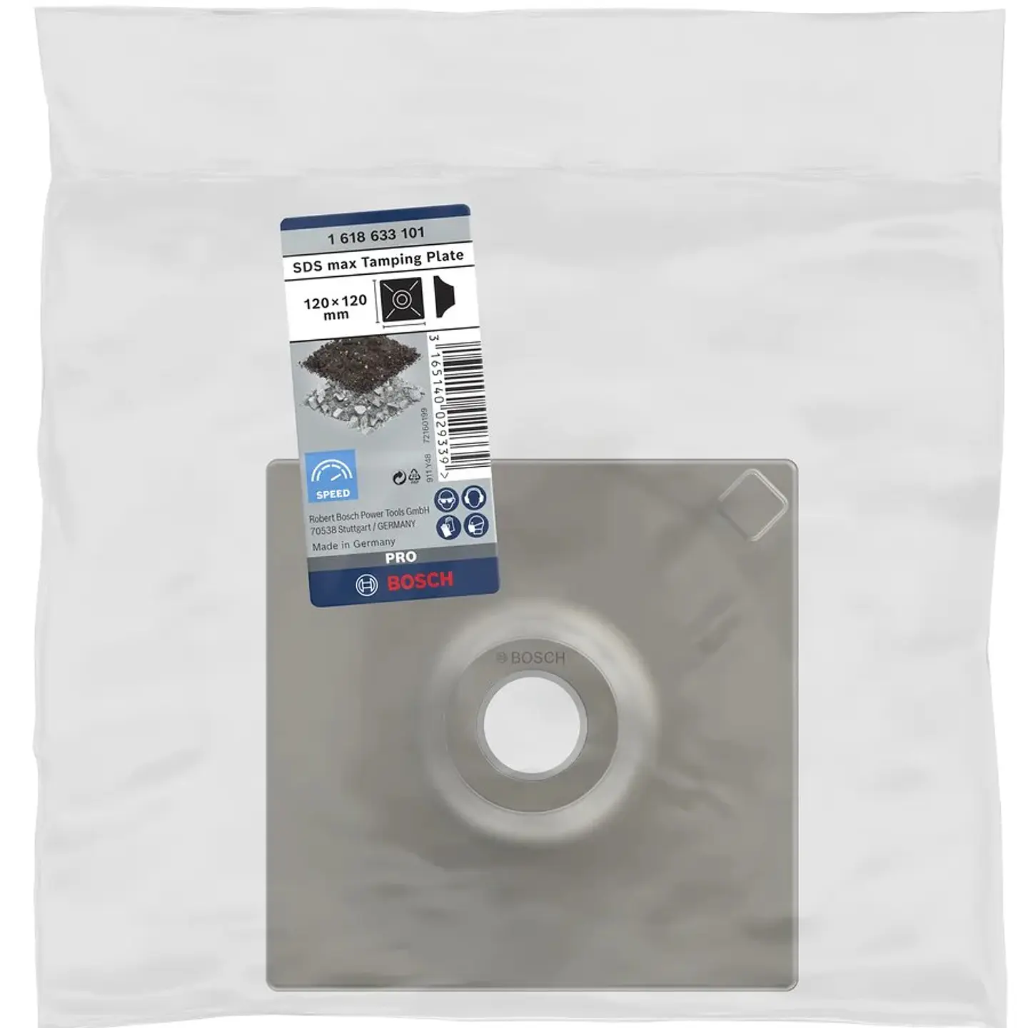 PRO SDS max Tamping Plate 1 unid. BOSCH  3