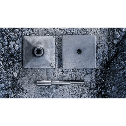 PRO SDS max Tamping Plate 1 unid. 150 x 150 BOSCH  8