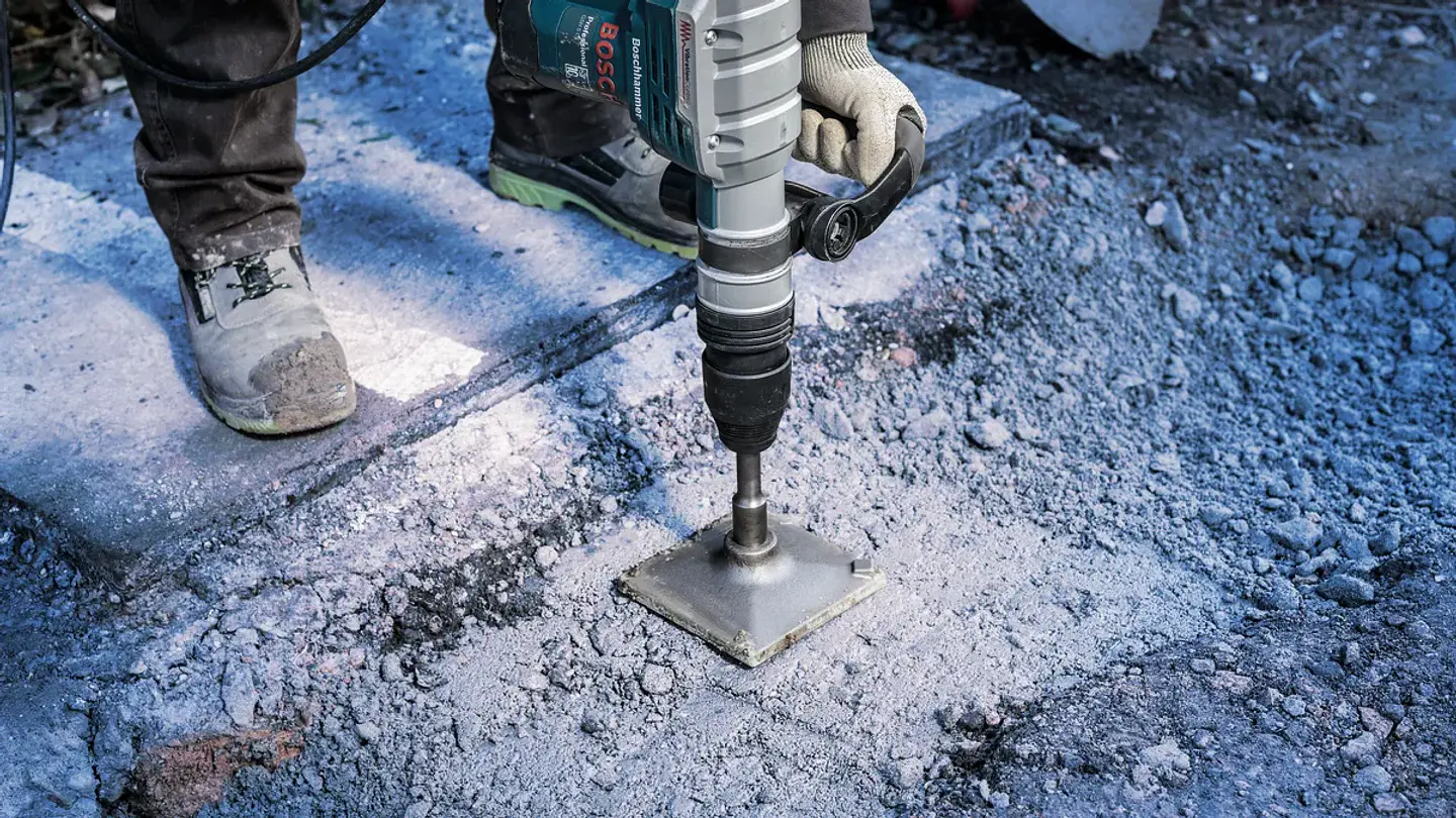PRO SDS max Tamping Plate 1 unid. 150 x 150 BOSCH  9