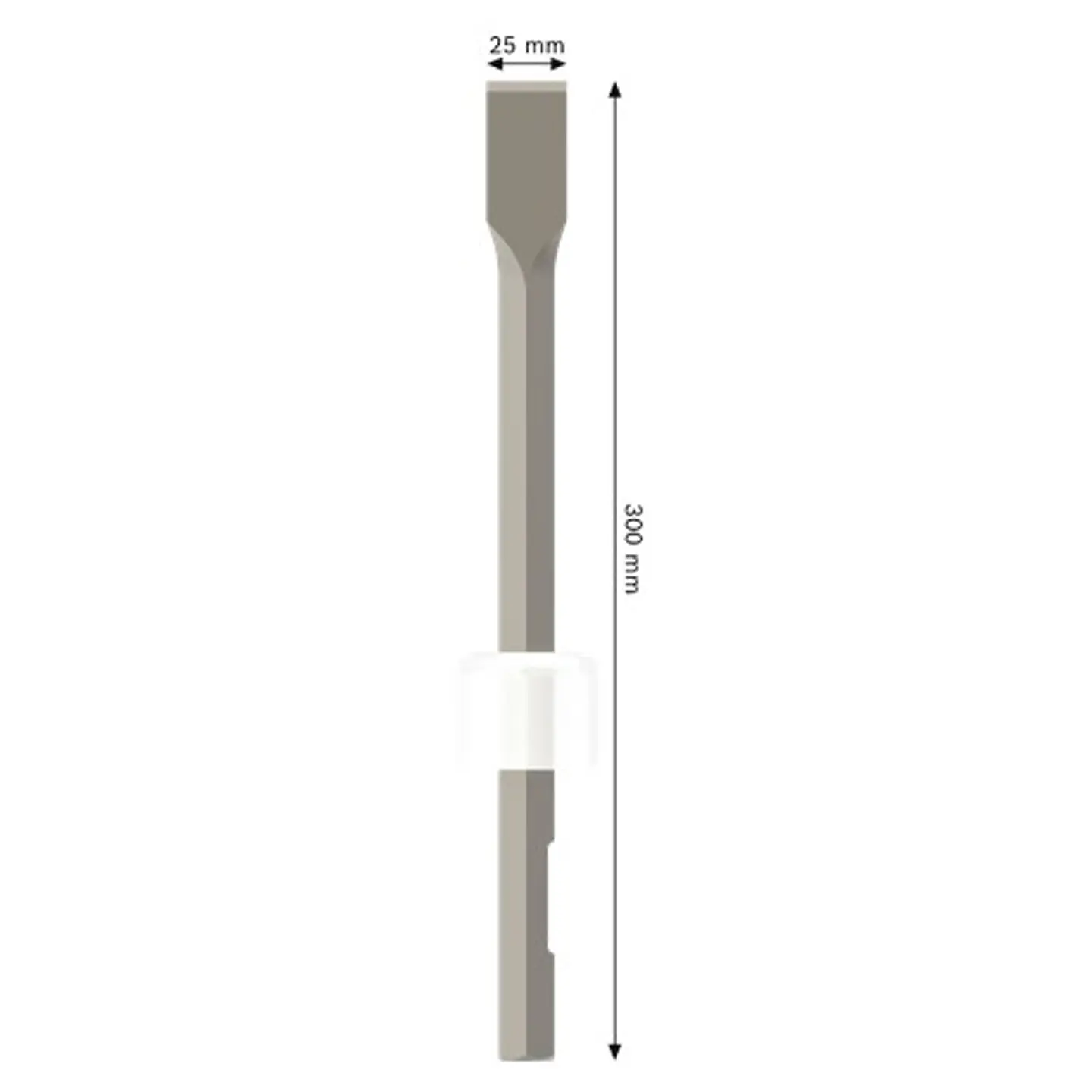 Cinzel plano PRO HEX 19-4C 1 unid. BOSCH  4