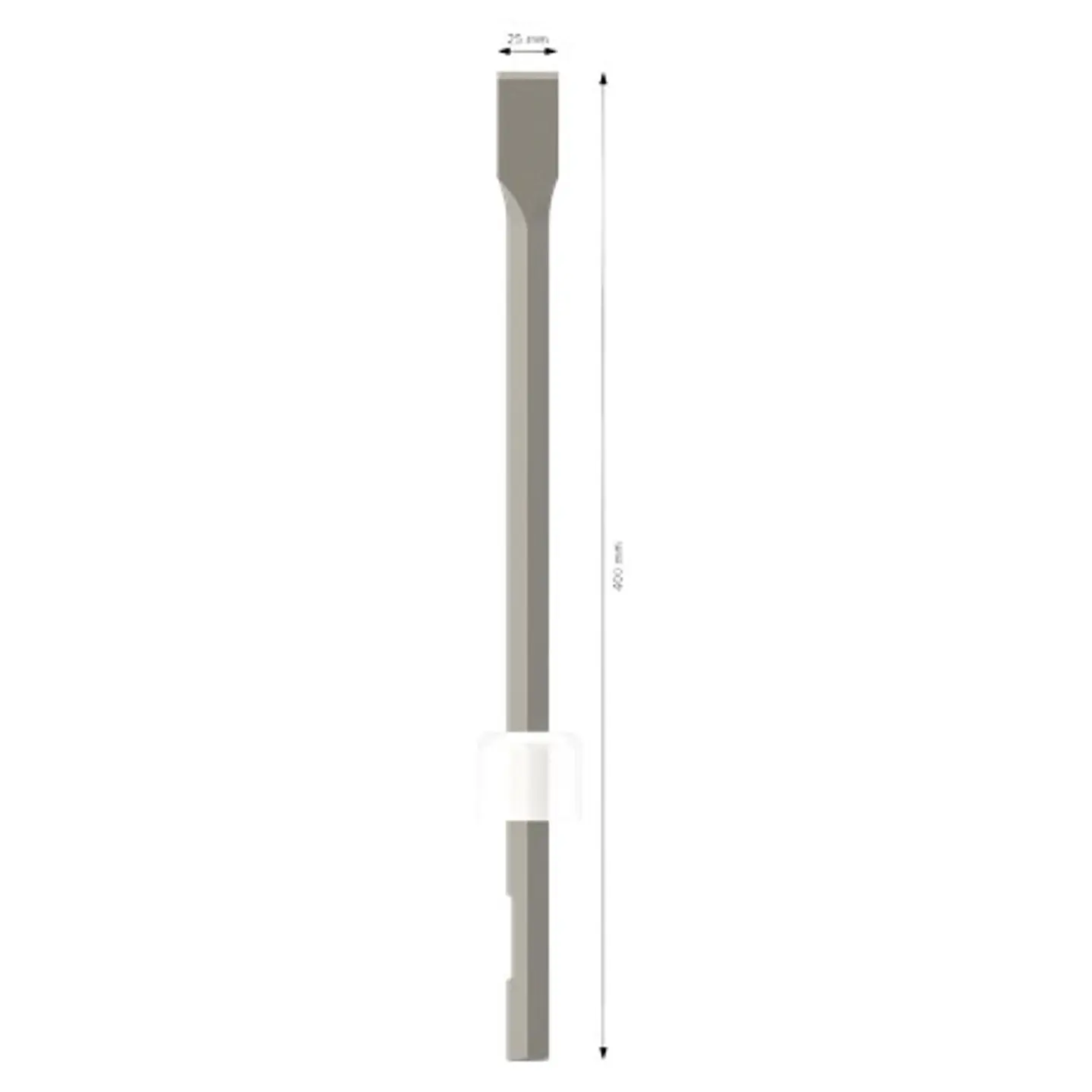 Cinzel plano PRO HEX 19-4C 1 unid. 400mm x 25mm BOSCH  2