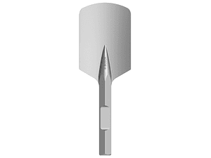 Cinzel de pá PRO HEX 28-4C, redondo 1 unid. BOSCH 