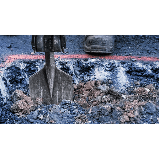 Cinzel de pá PRO HEX 28-4C, redondo 1 unid. BOSCH  8