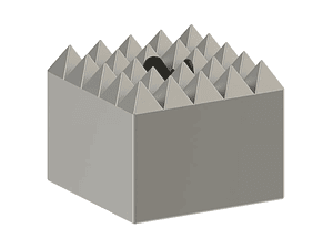 Cabeça de martelo com dentes em aço PRO SDS max-4C 1 unid. BOSCH 