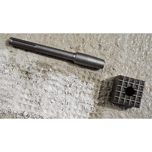 Cabeça de martelo com dentes em aço PRO SDS max-4C 1 unid. 7x7 BOSCH 9