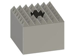 Cabeça de martelo com dentes em aço PRO SDS max-4C 1 unid. 7x7 BOSCH