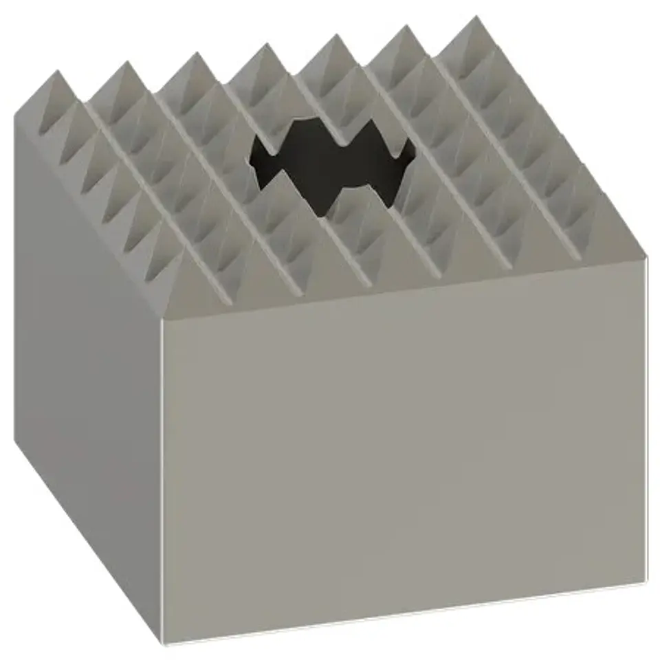 Cabeça de martelo com dentes em aço PRO SDS max-4C 1 unid. 7x7 BOSCH 1
