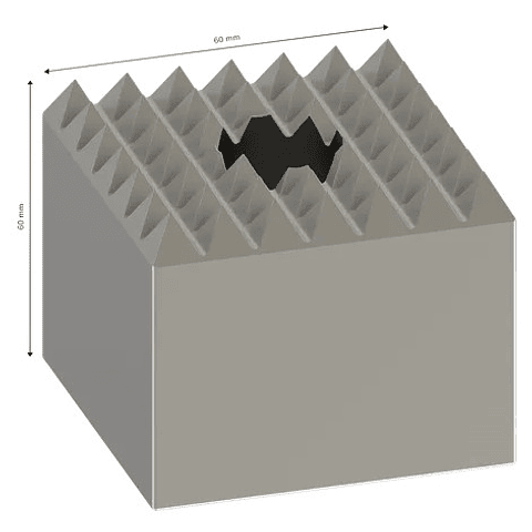 Cabeça de martelo com dentes em aço PRO SDS max-4C 1 unid. 7x7 BOSCH
