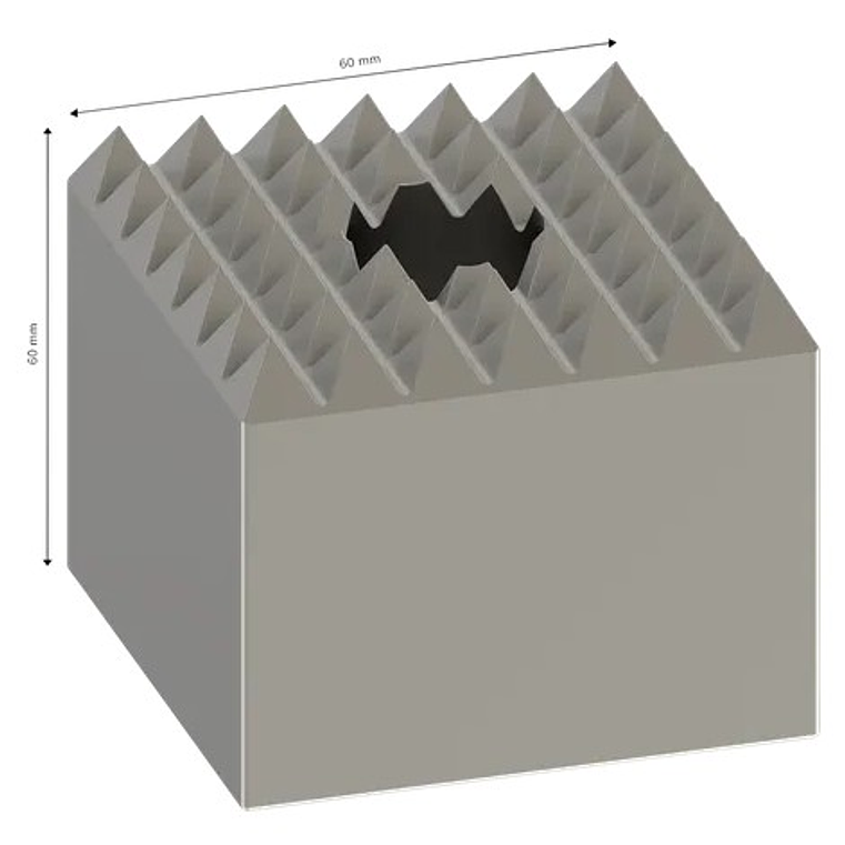 Cabeça de martelo com dentes em aço PRO SDS max-4C 1 unid. 7x7 BOSCH 2