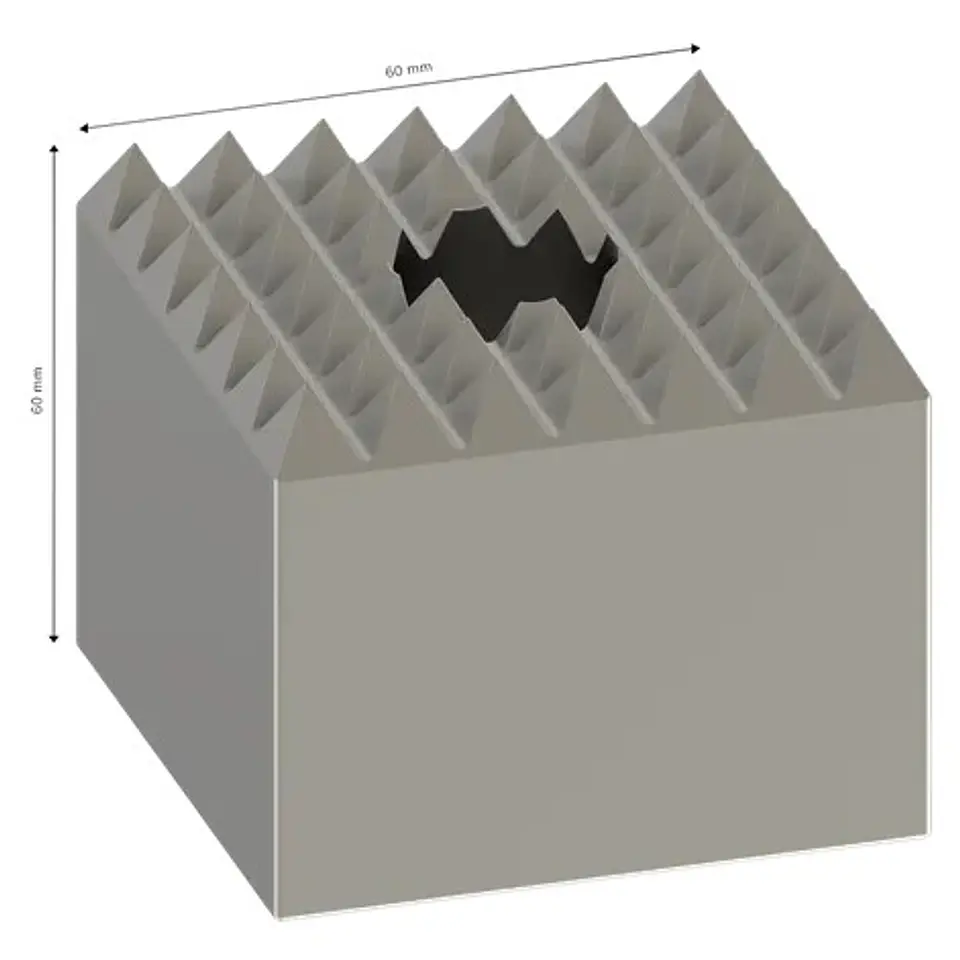 Cabeça de martelo com dentes em aço PRO SDS max-4C 1 unid. 7x7 BOSCH 2