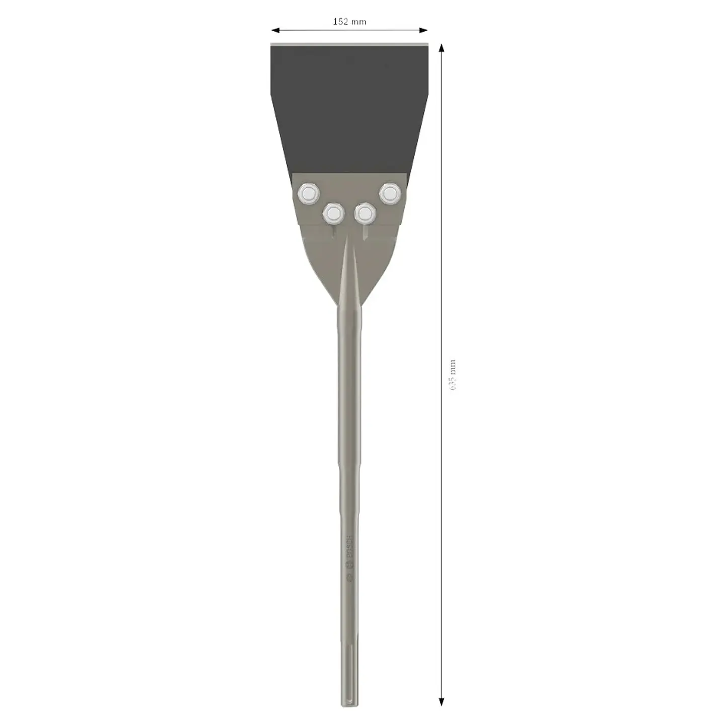 PRO SDS max Floor Scraper 1 unid. 152 mm BOSCH  4