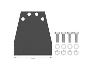Conjunto de substituição de PRO SDS max Floor Scraper 1 unid. BOSCH 