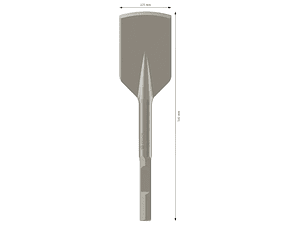 Cinzel para asfalto PRO HEX 28 1 unid. BOSCH 