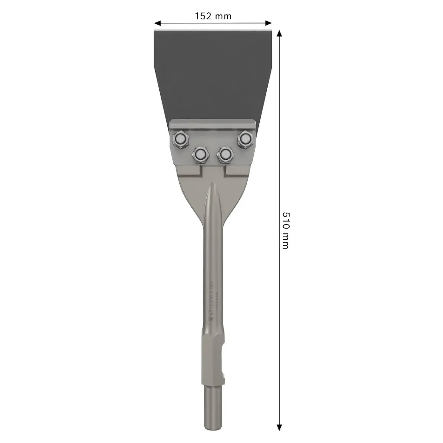 Raspador de pavimento PRO HEX 30 1 unid. BOSCH  3