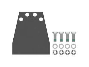 Conjunto de substituição de raspador de pavimento PRO HEX 28/30 1 unid. BOSCH 