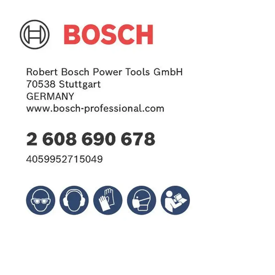 Conjunto de substituição de raspador de pavimento PRO HEX 28/30 1 unid. BOSCH  4
