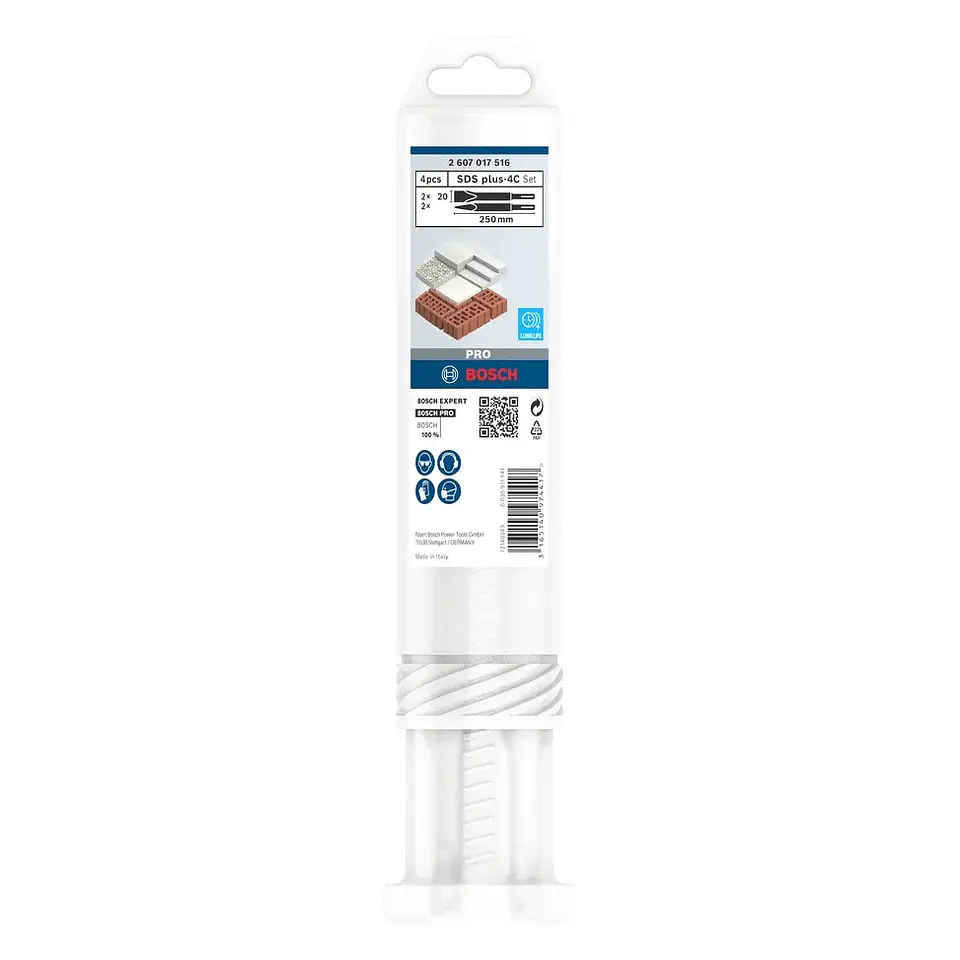 Conjunto de cinzéis PRO SDS plus-4C 4 unid. BOSCH  3