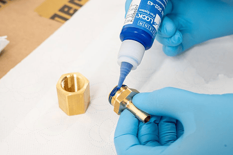 Fixador de Parafusos Resistência Média 50ml WeiconLock AN 302-43 WEICON