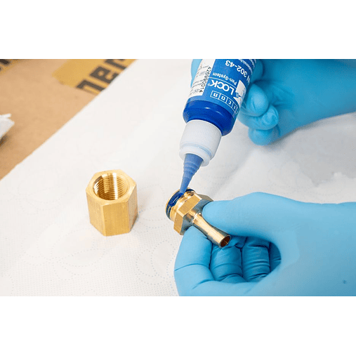 Fixador de Parafusos Resistência Média 50ml WeiconLock AN 302-43 WEICON 2