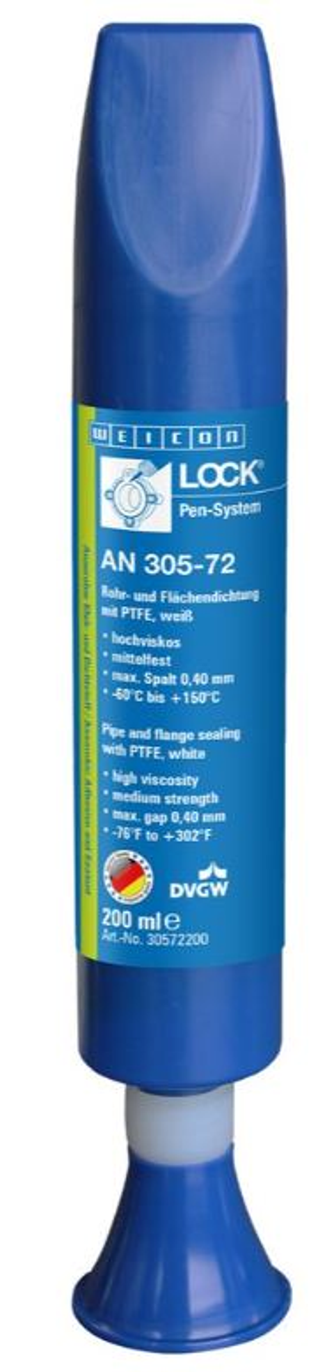 Vedante de Tubos e Flanges 50ml WeiconLock AN 305-72 WEICON