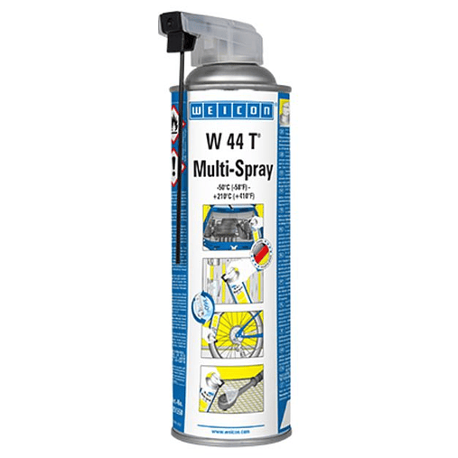 Spray Lubrificante e Multifuncional com 5 Funções W44T 500ml WEICON 1
