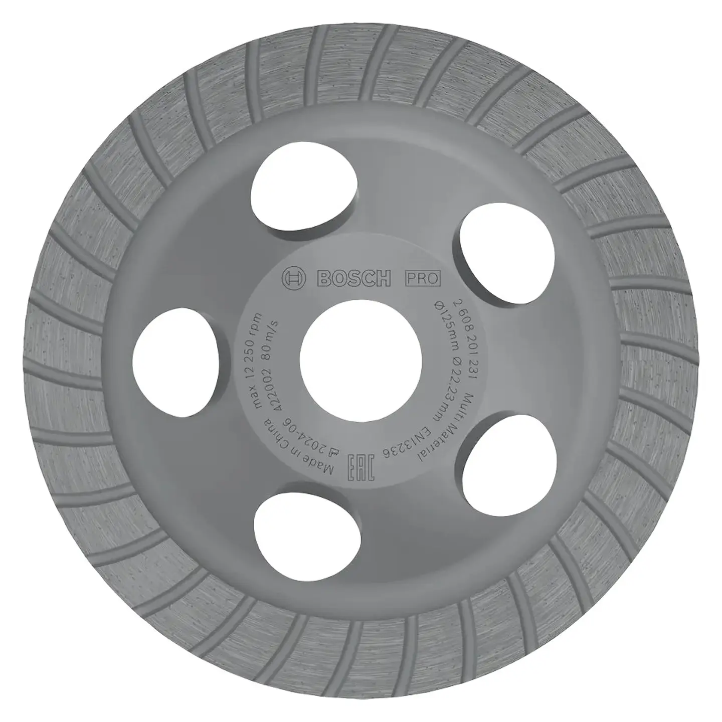 Mó 125mm PRO Multi Material BOSCH 1