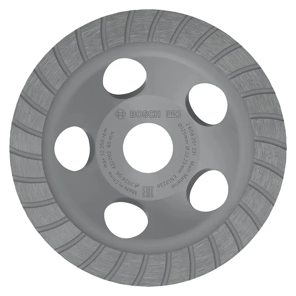 Mó 125mm PRO Multi Material BOSCH 1